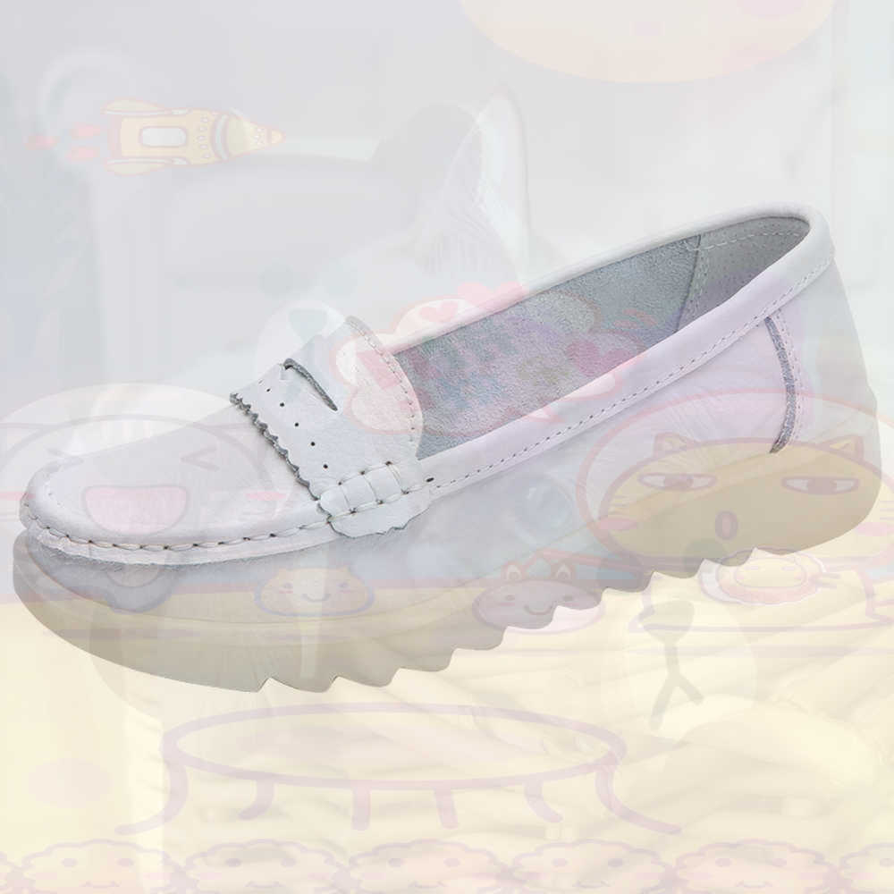 Women Shoes Brown Colour - Mocasín Conducción Zapatillas de deporte para