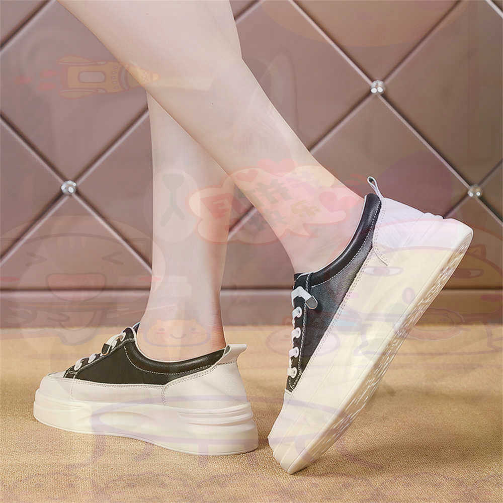 Women Shoes Brown Colour - Mocasines gruesos con cordones para mujer,