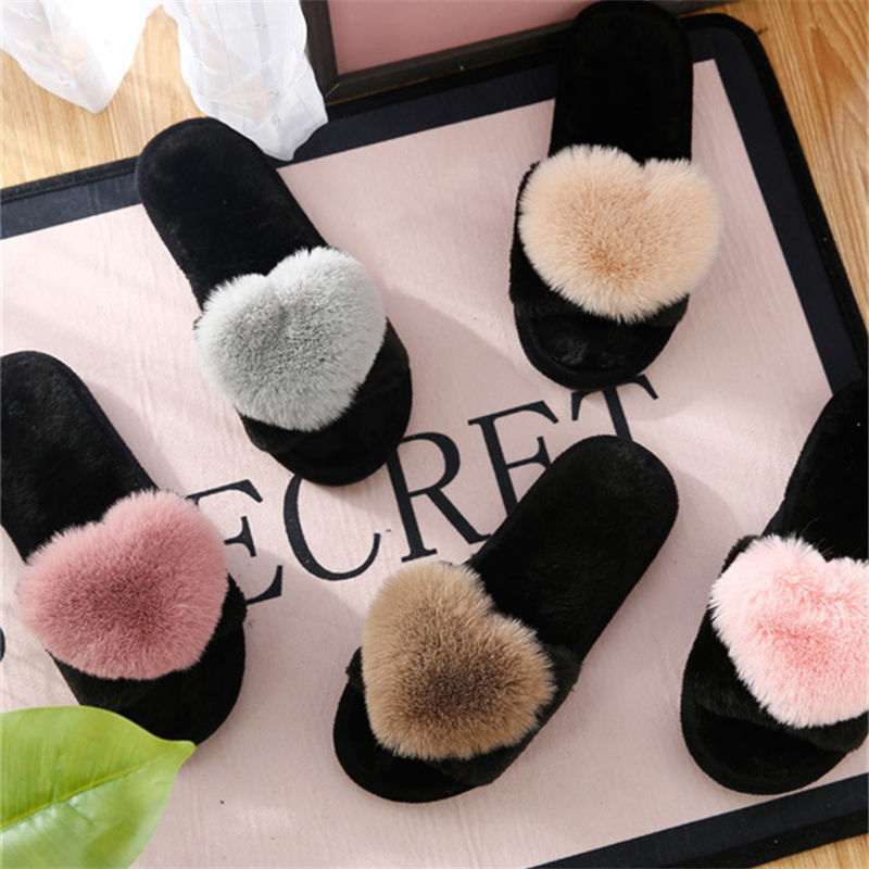 Women'S Shoes For Fall - crriflz Pantuflas de felpa con forma