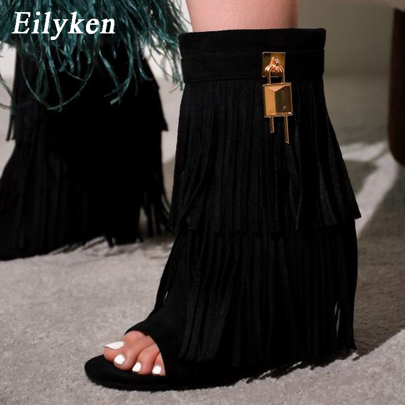 Women Shoes Zipper - Eilyken - Sandalias de tacón alto