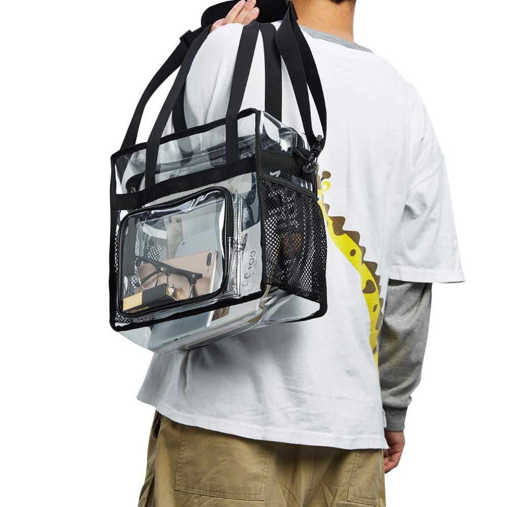 Bolso transparente de plástico - Women Shoes Zipper reseña y precio