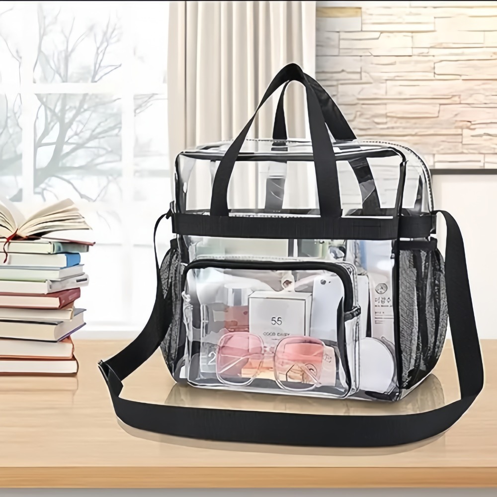 Bolso transparente de plástico - Women Shoes Zipper reseña y precio