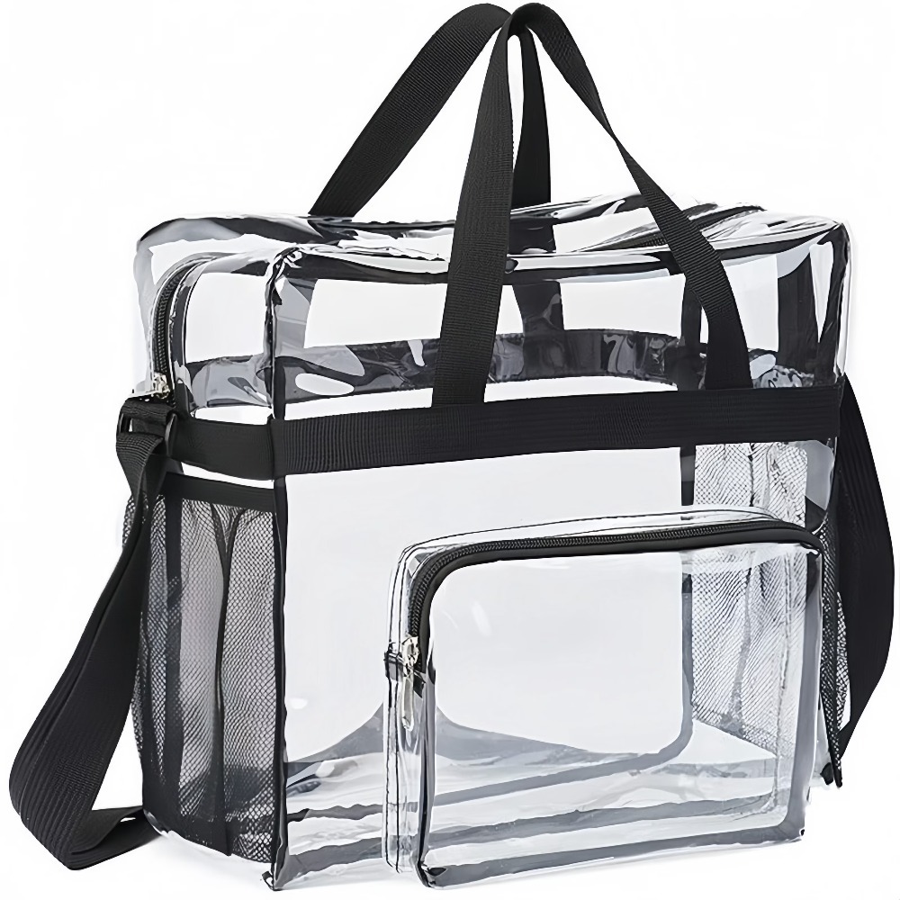 Bolso transparente de plástico - Women Shoes Zipper reseña y precio