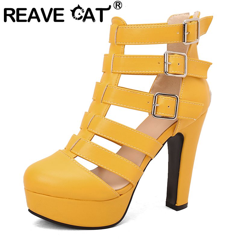 REAVE CAT-sandalias de lujo pa - Women Shoes Zipper reseña y precio