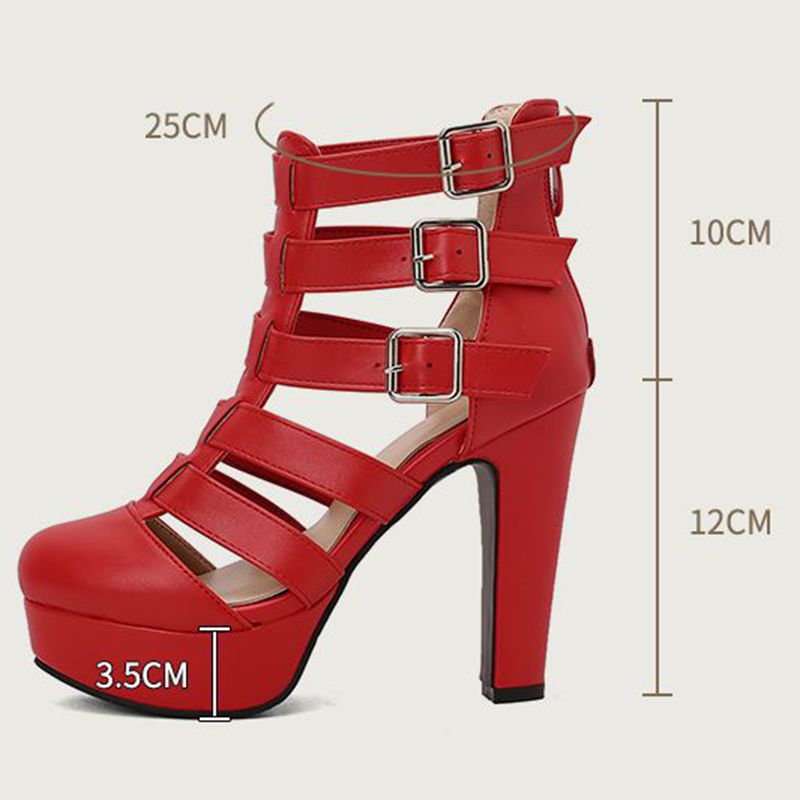 REAVE CAT-sandalias de lujo pa - Women Shoes Zipper reseña y precio