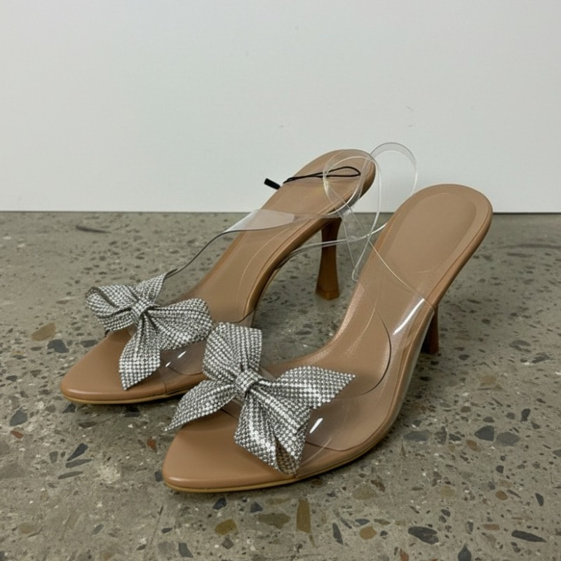 Zapatos de Tacón Alto con Tira - Clear Strap Heel reseña y precio