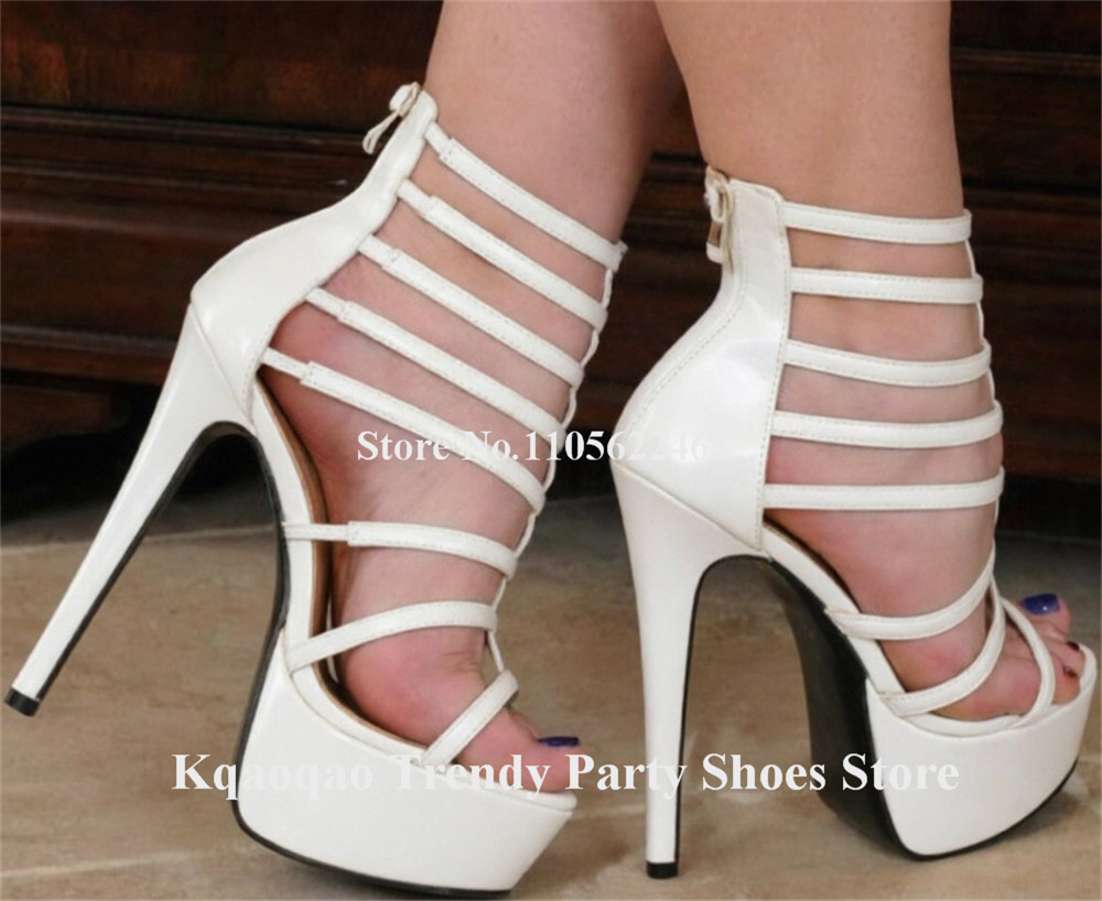 Kqaoqao Sandalias de Tacón de  - Women'S Shoes Yellow reseña y precio