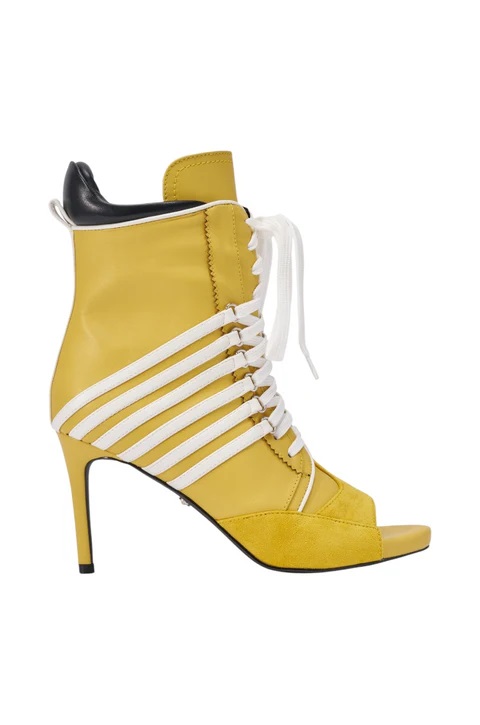 Sandalias de tacón de aguja de - Women'S Shoes Yellow reseña y precio