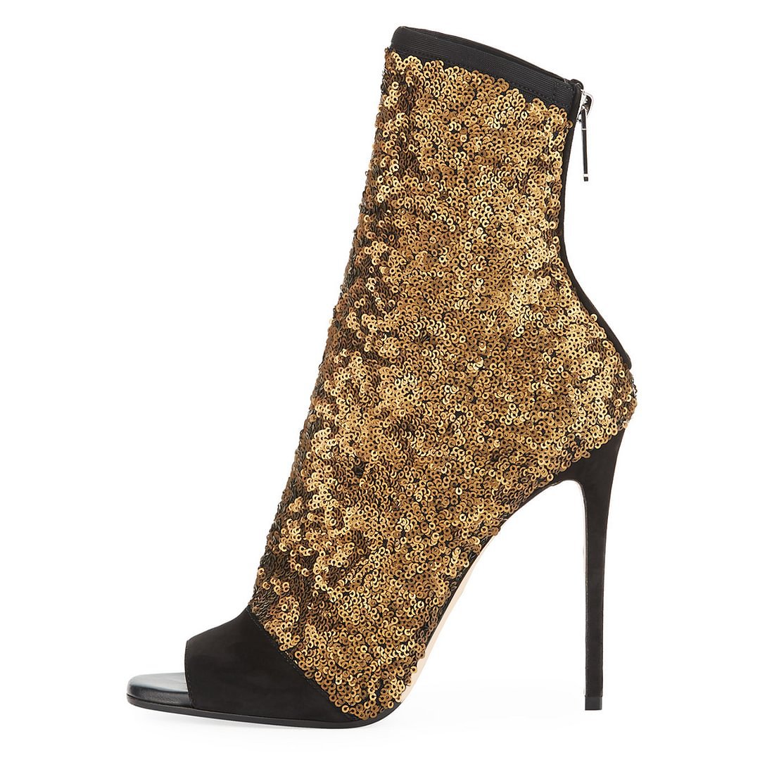 Botas de verano de media panto - Women Shoes Zipper reseña y precio